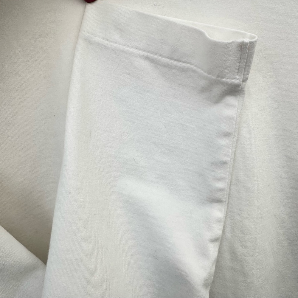 Brooks Brothers White Supima Cotton Turtleneck Rollneck Top Golden Fleece Logo - Picture 6 of 7